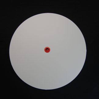 Disposable Base 10" Plastic Coated with red coupling and 4 adhesive feet for bottom